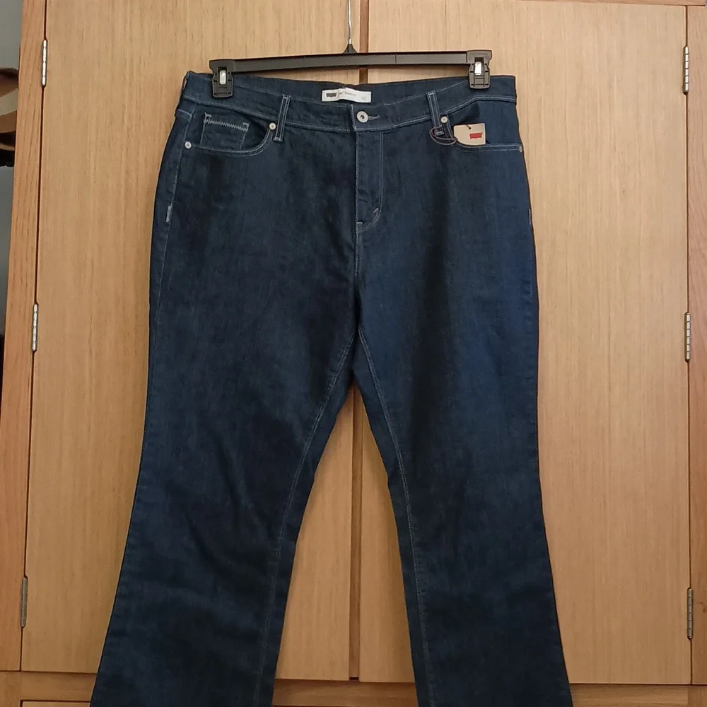 +SZ Levis SZ 16L Mid Rise Boot Cut Blue Jean - Picture 1 of 13